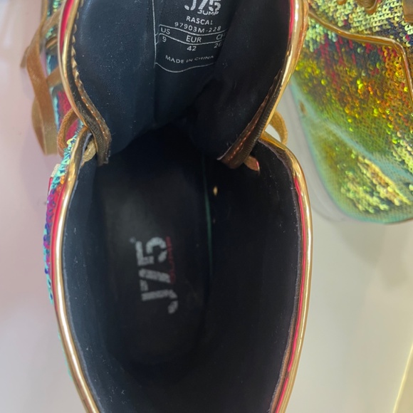 Men’s J75 by Jump high top sneakers “Rascal” - Picture 5 of 6